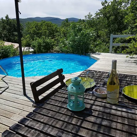 Ferienhaus Les Hauts De Brugere Saint Alban Auriolles